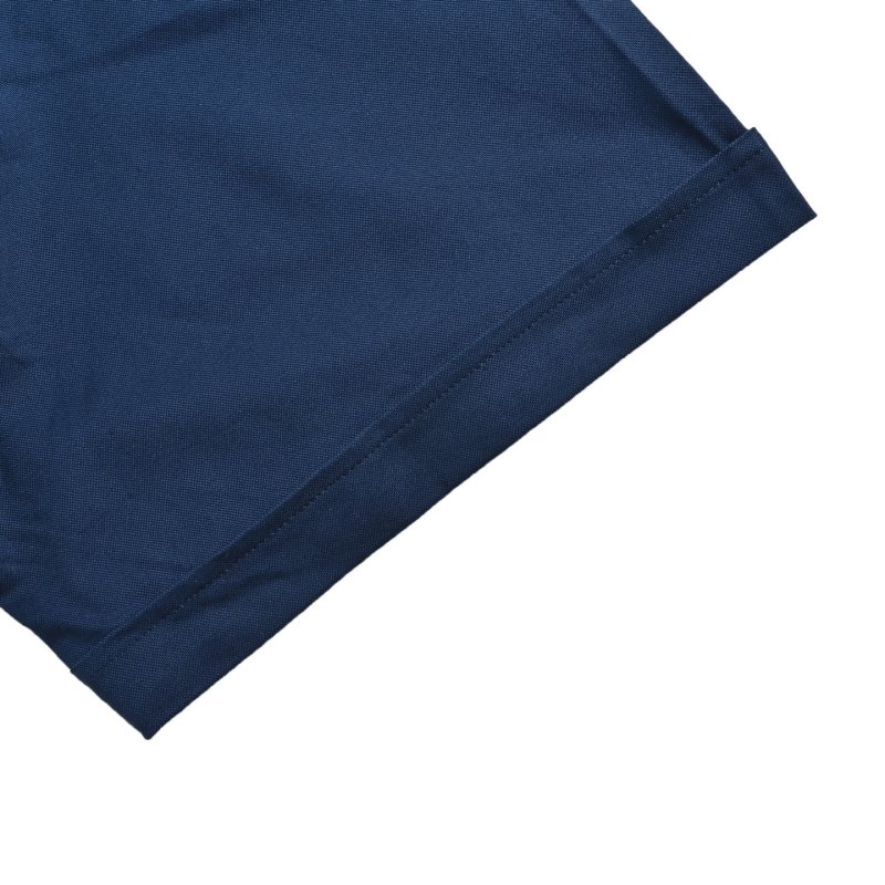Navy Blue Short Sleeve Button-Up Shirt view