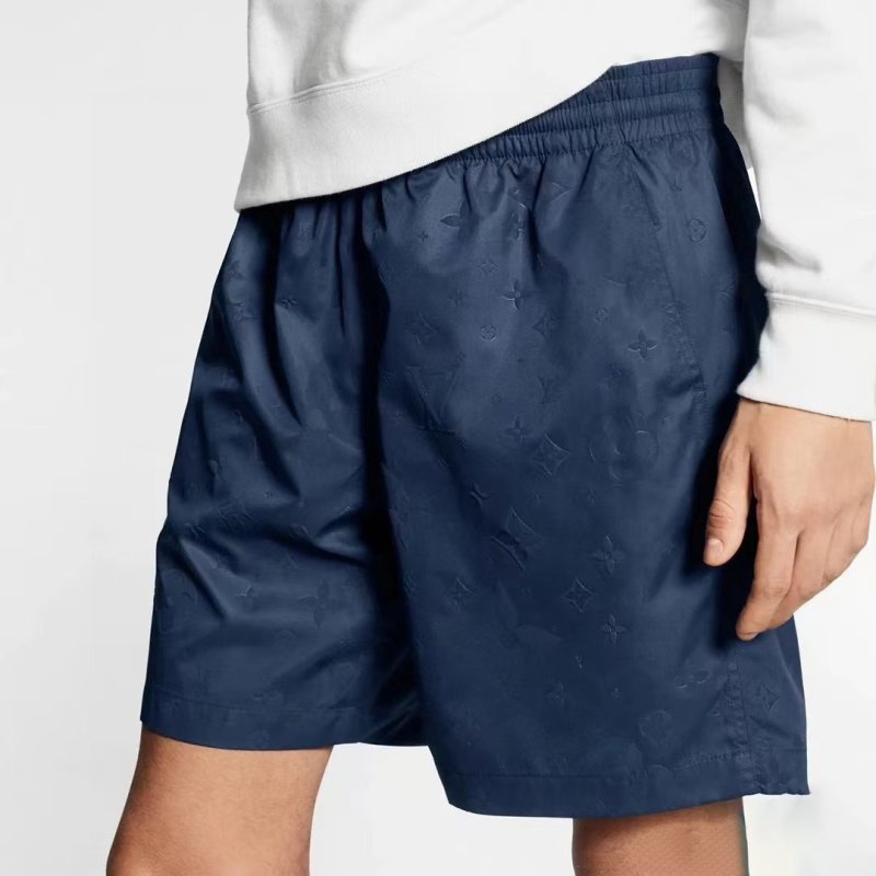 Louis Vuitton Navy Monogram Swim Shorts
