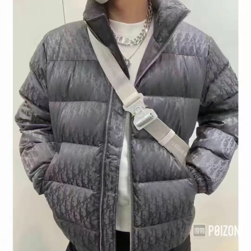 Black Oversized Puffer Down Jacket view