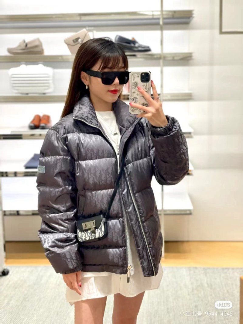 Black Oversized Puffer Down Jacket view