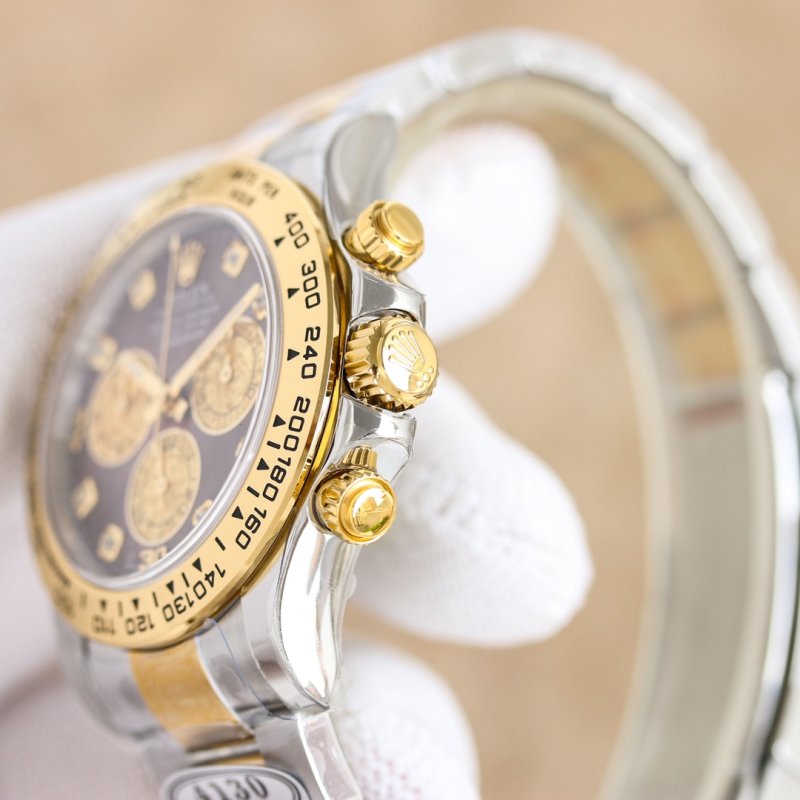 Rolex Daytona Chocolate Dial Chronograph 1:1 Replica view