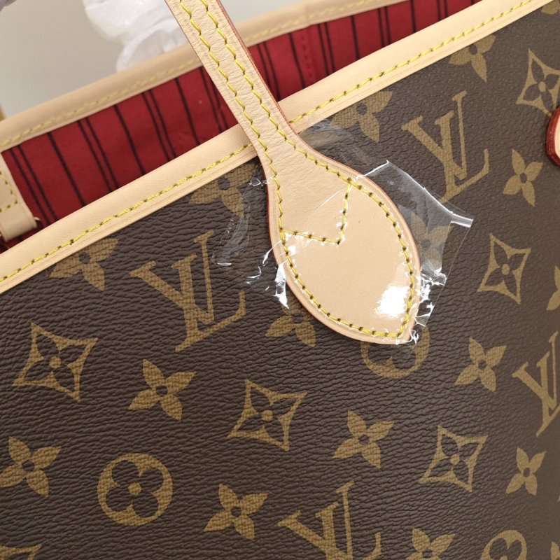 Louis Vuitton Neverfull Monogram Canvas Tote with Detachable Pouch view