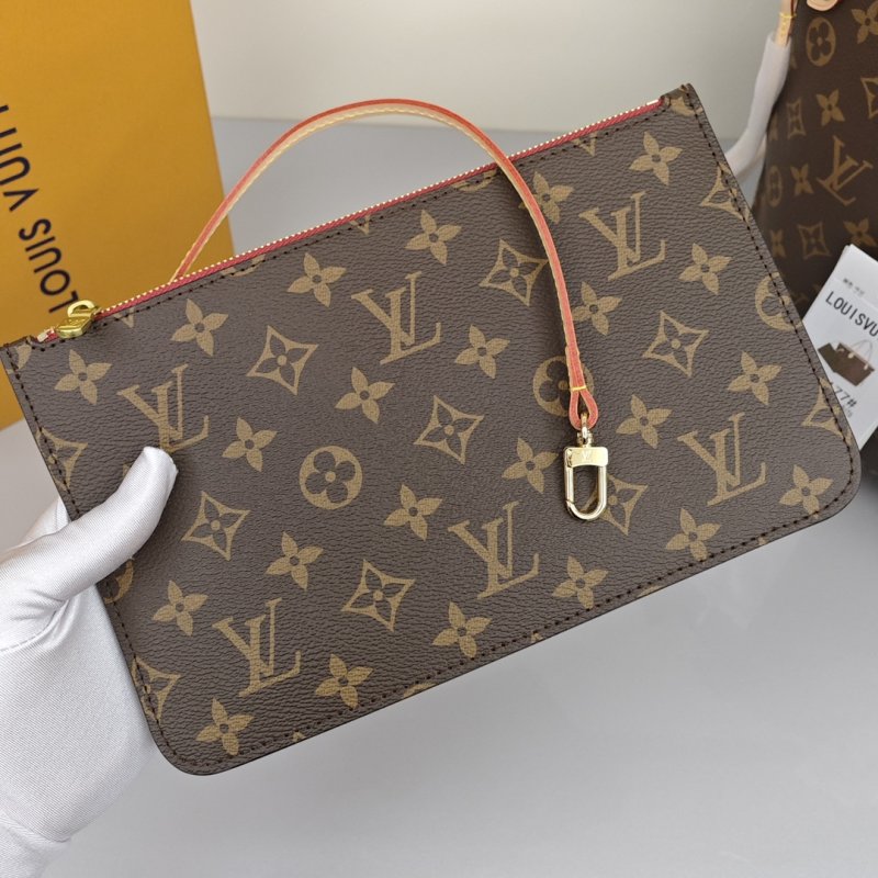 Louis Vuitton Neverfull Monogram Canvas Tote with Detachable Pouch view