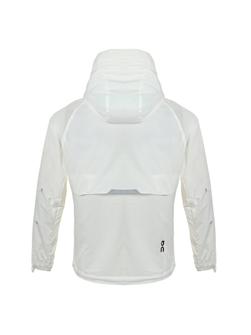On White Lightweight Running Jacket view