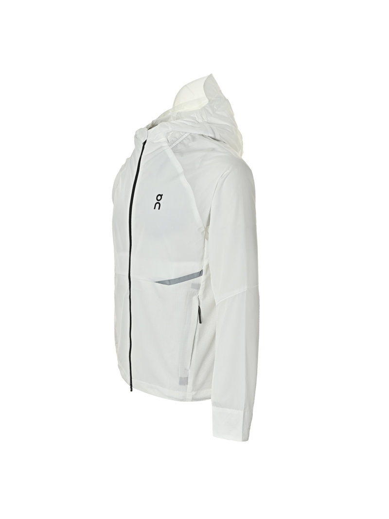 On White Lightweight Running Jacket view