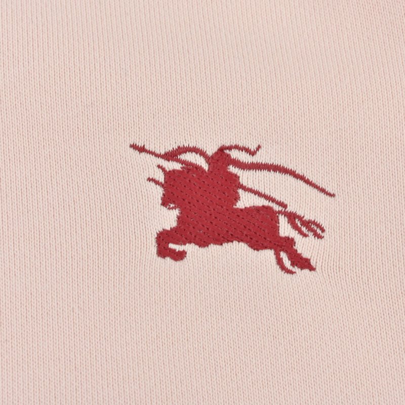 Burberry Pink Zip Hoodie view