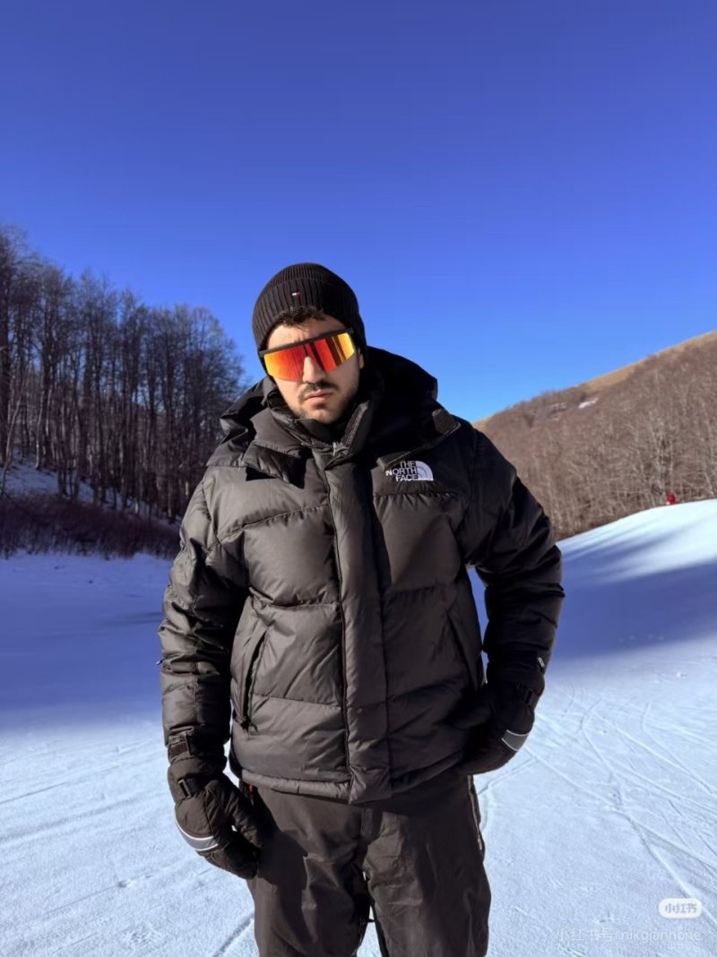 The North Face Black Puffer Down Jacket view