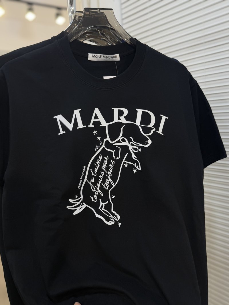 Ami Heart Logo Short Sleeve T-Shirt White view