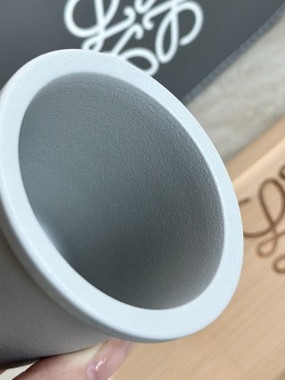 Loewe Ceramic Tea Caddy Lid - Grey & White view 5