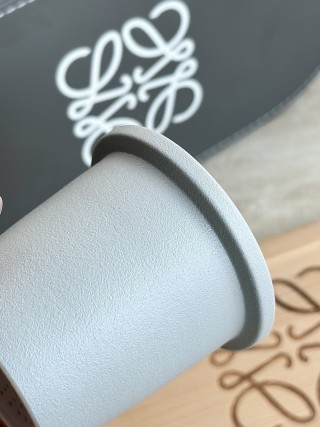 Loewe Ceramic Tea Caddy Lid - Grey & White view 6