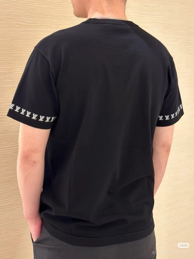 Louis Vuitton Black Monogram Sleeve T-Shirt view