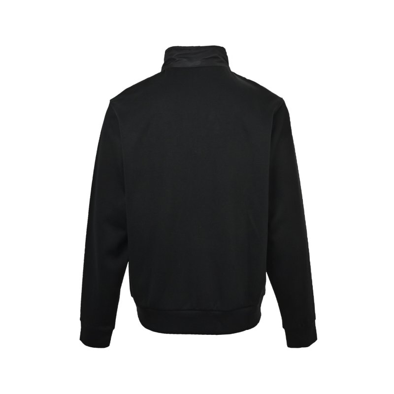 Prada Black Half-Zip Technical Nylon Jacket view