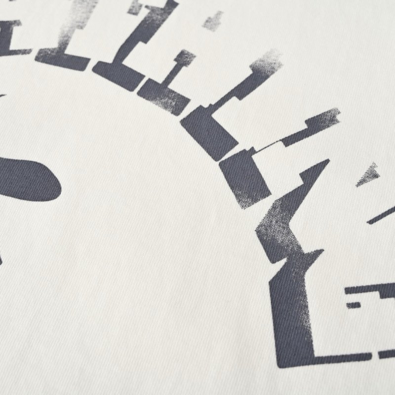 Oversized White Graphic Print T-Shirt with Abstract Face Design view