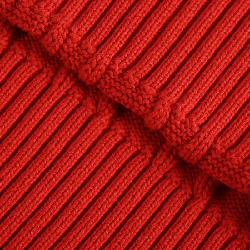 Polo Ralph Lauren Red Cable Knit Crewneck Sweater view