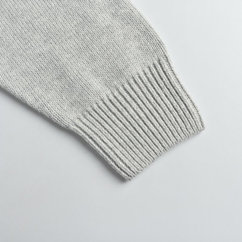 Carhartt Grey Logo Crewneck Knit Sweater view