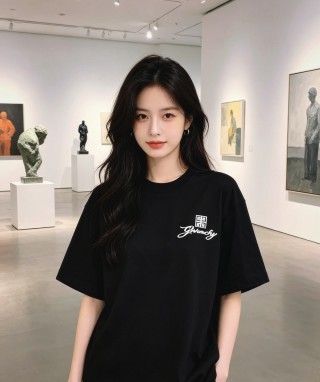 Givenchy Black Logo Short Sleeve T-Shirt view 2