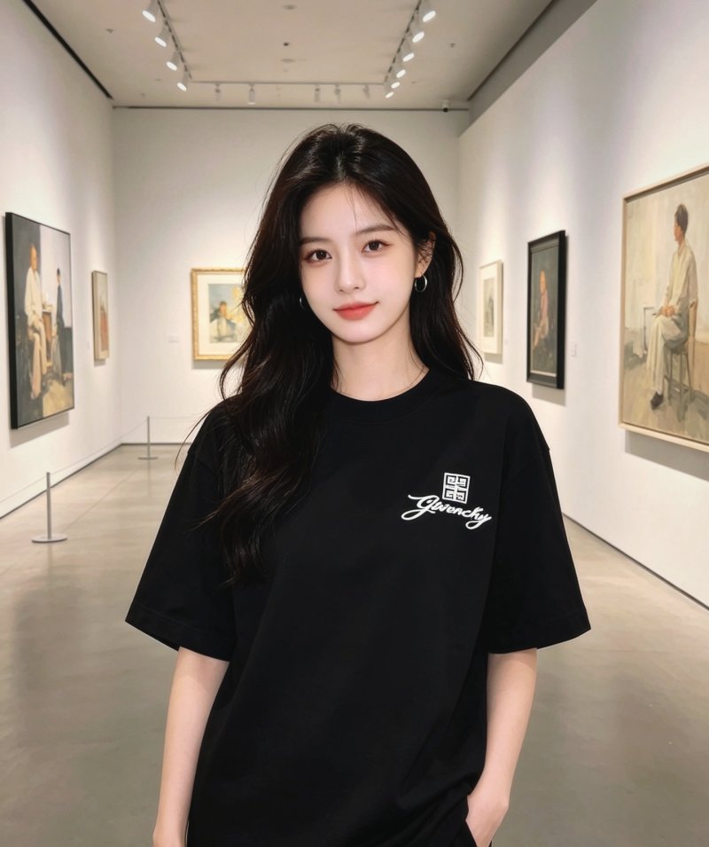 Givenchy Black Logo Short Sleeve T-Shirt view