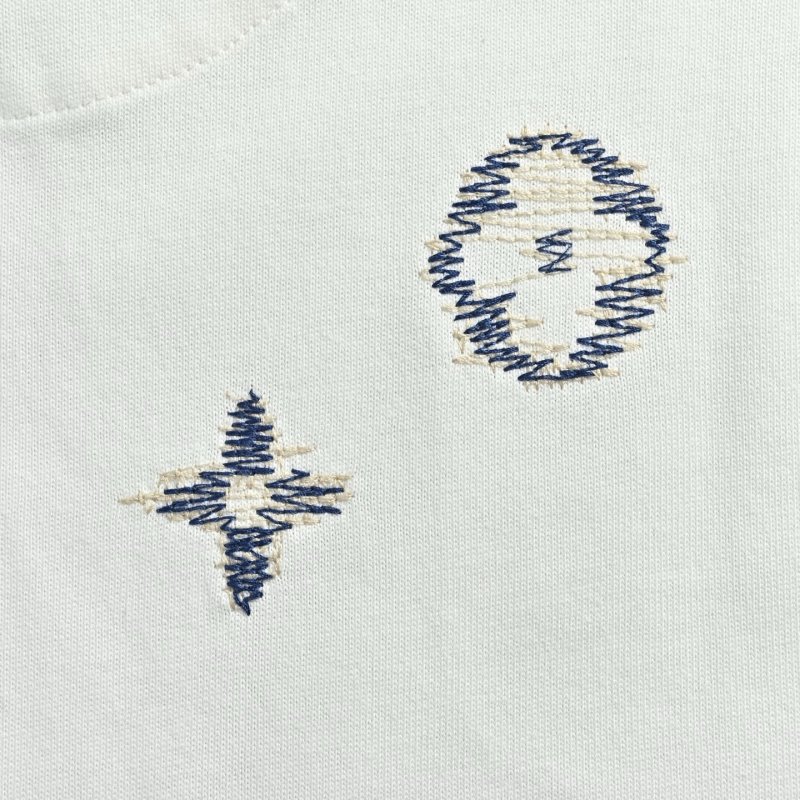 Louis Vuitton Monogram Cream Short Sleeve T-Shirt view