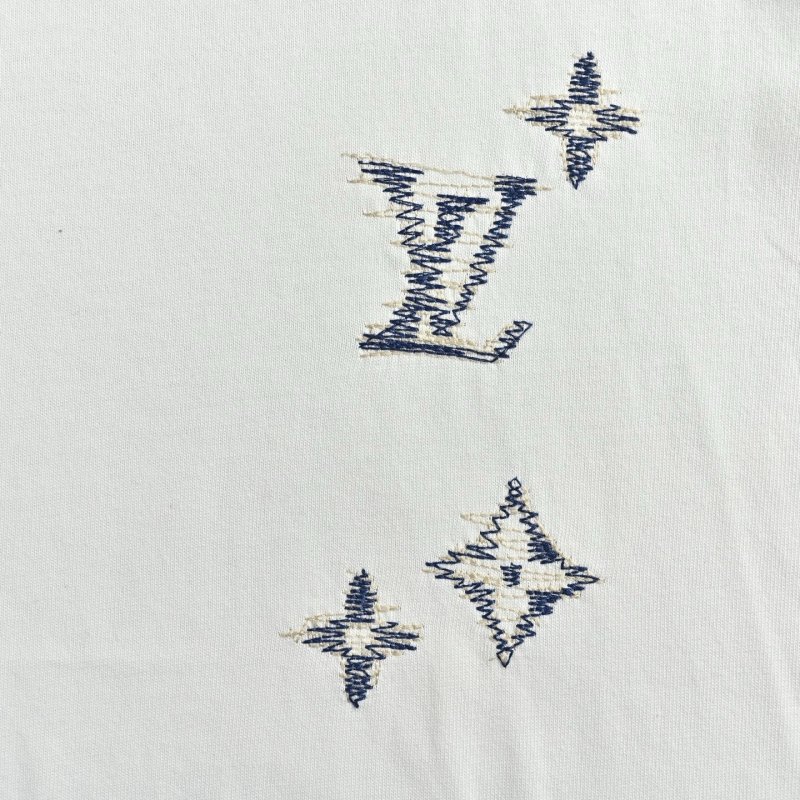 Louis Vuitton Monogram Cream Short Sleeve T-Shirt view