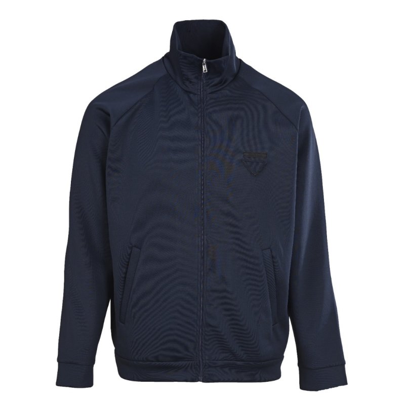 Prada Technical Blue Zip Jacket view
