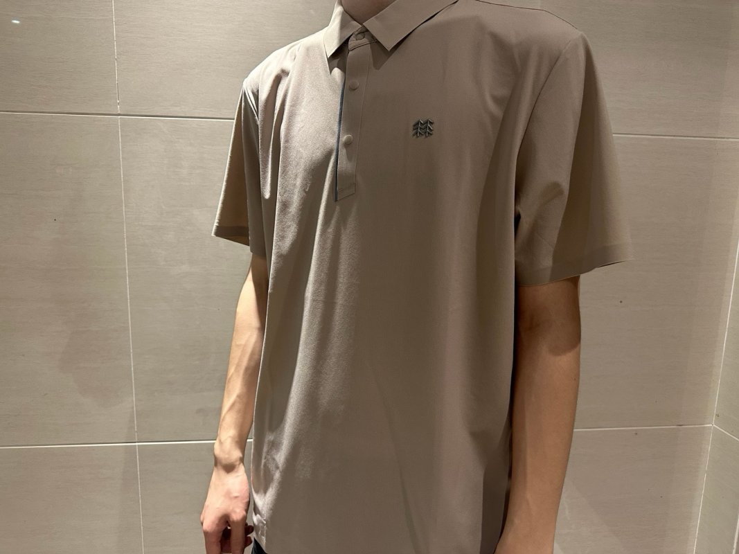 Stone Island Beige Short Sleeve Polo Shirt