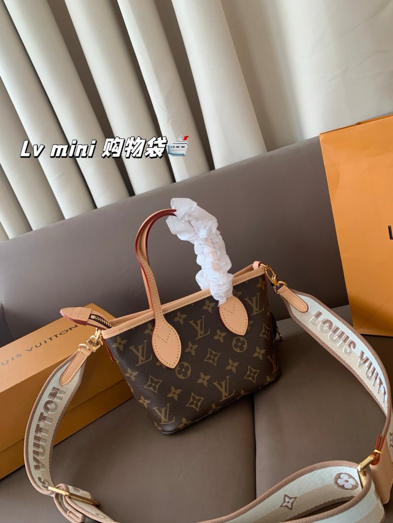Louis Vuitton Mini Shopping Bag Monogram Canvas with Pouch view