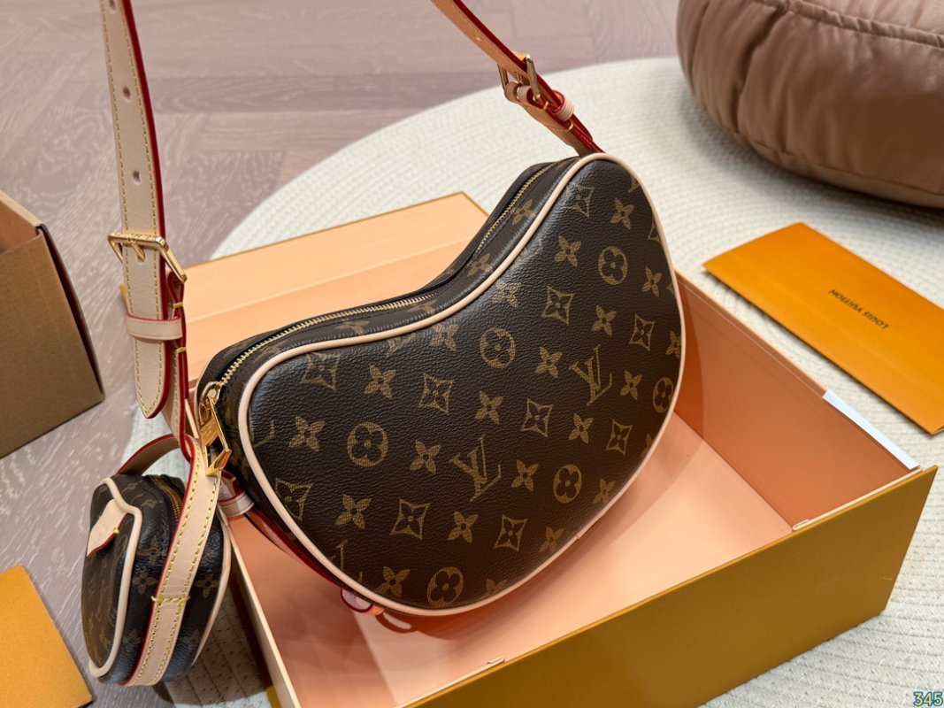 Louis Vuitton Neonoe Monogram Canvas Shoulder Bag Black view