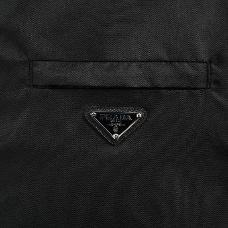 Prada Black Nylon Shirt Jacket view