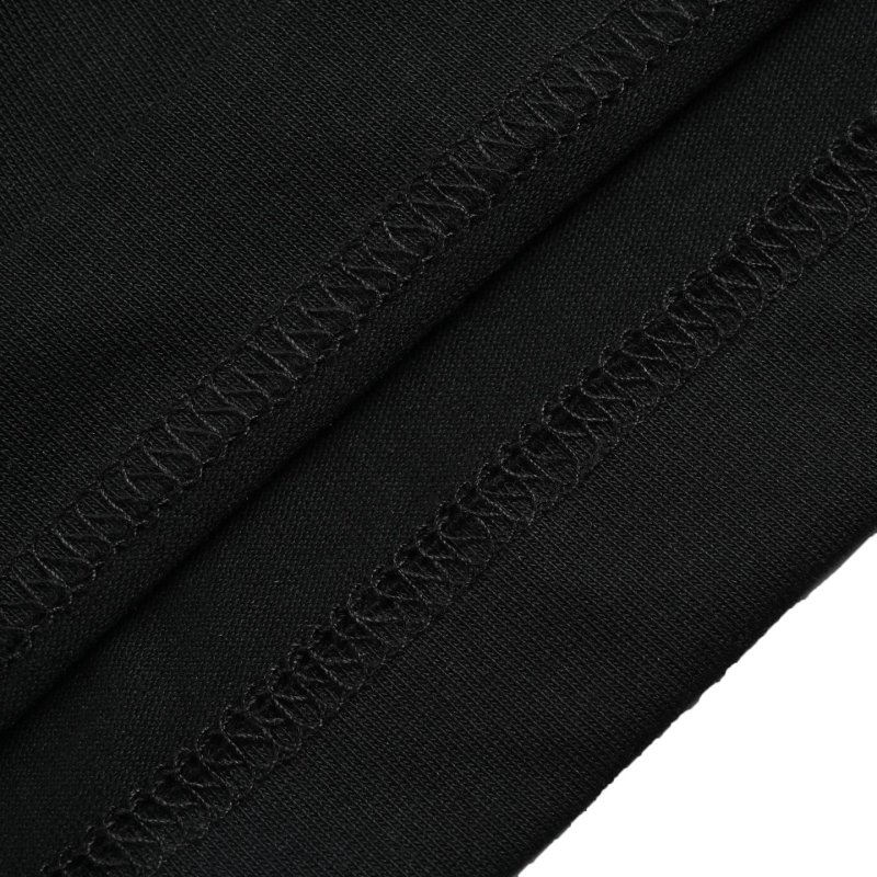 Burberry Black Logo Embroidered T-Shirt view
