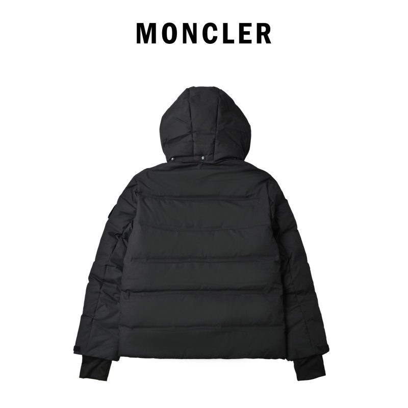 Essentials Black Puffer Down Jacket view