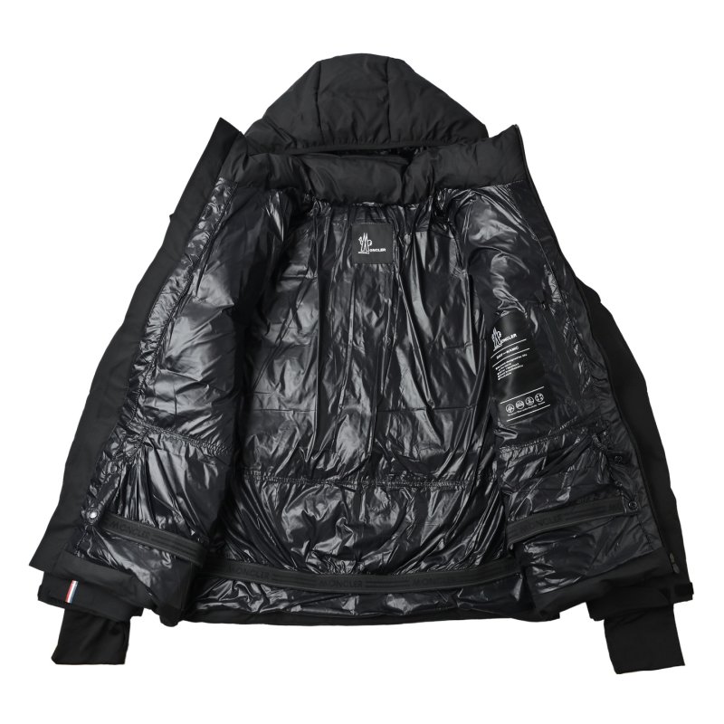 Essentials Black Puffer Down Jacket view