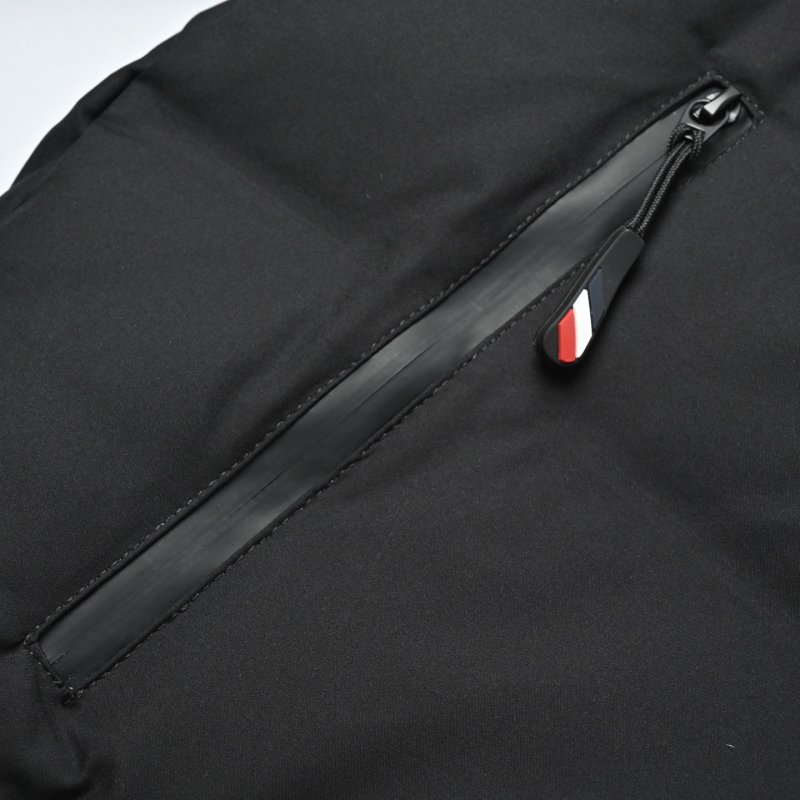 Essentials Black Puffer Down Jacket view