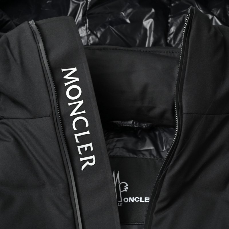 Essentials Black Puffer Down Jacket view