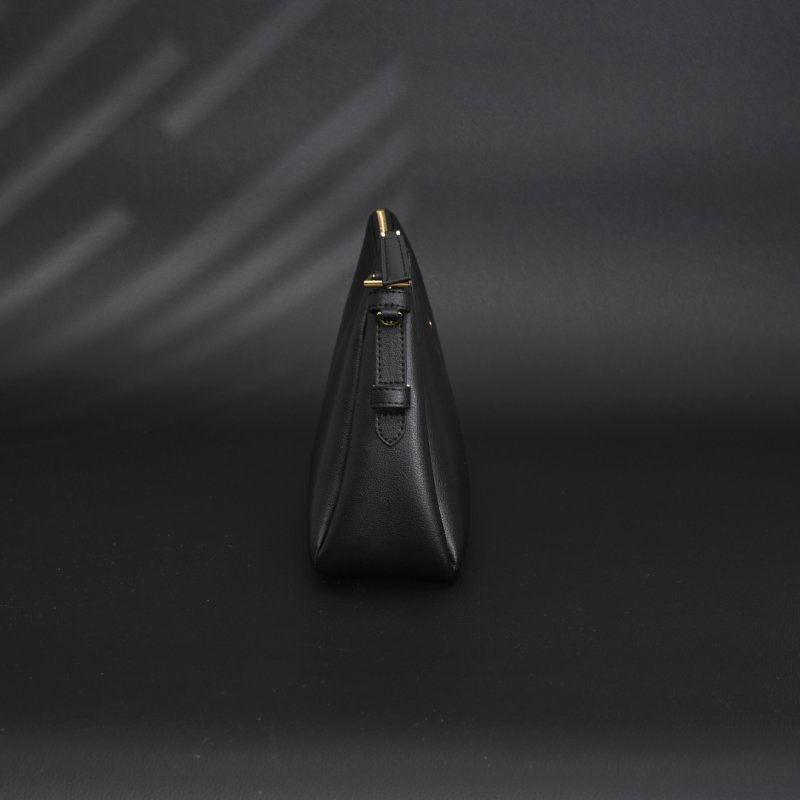 Prada Aimée Small Shoulder Bag Black view