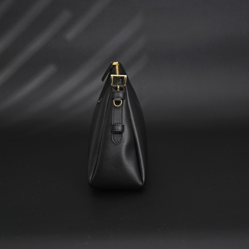 Prada Aimée Small Shoulder Bag Black view