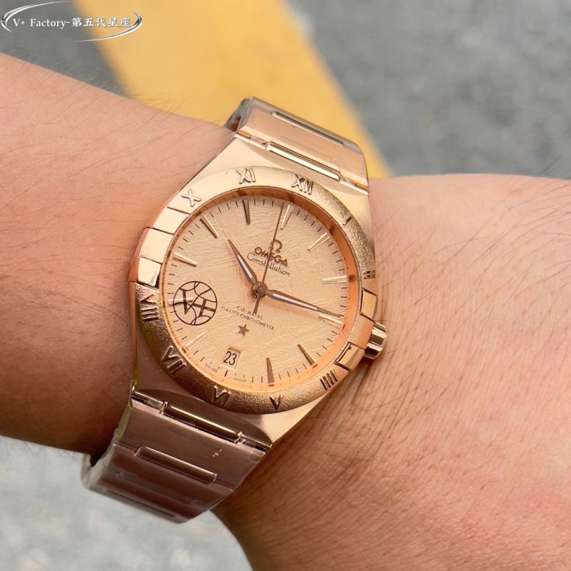 Omega Constellation 41mm Steel Watch Replica view