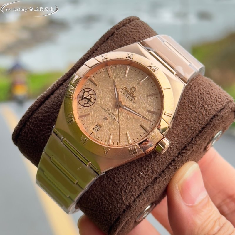 Omega Constellation 41mm Steel Watch Replica view