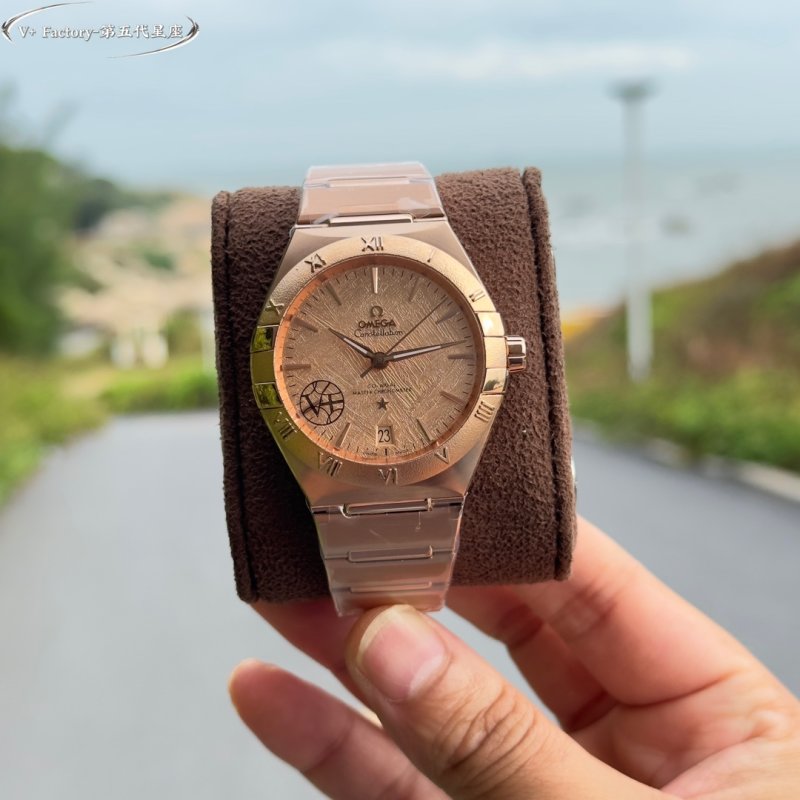 Omega Constellation 41mm Steel Watch Replica view