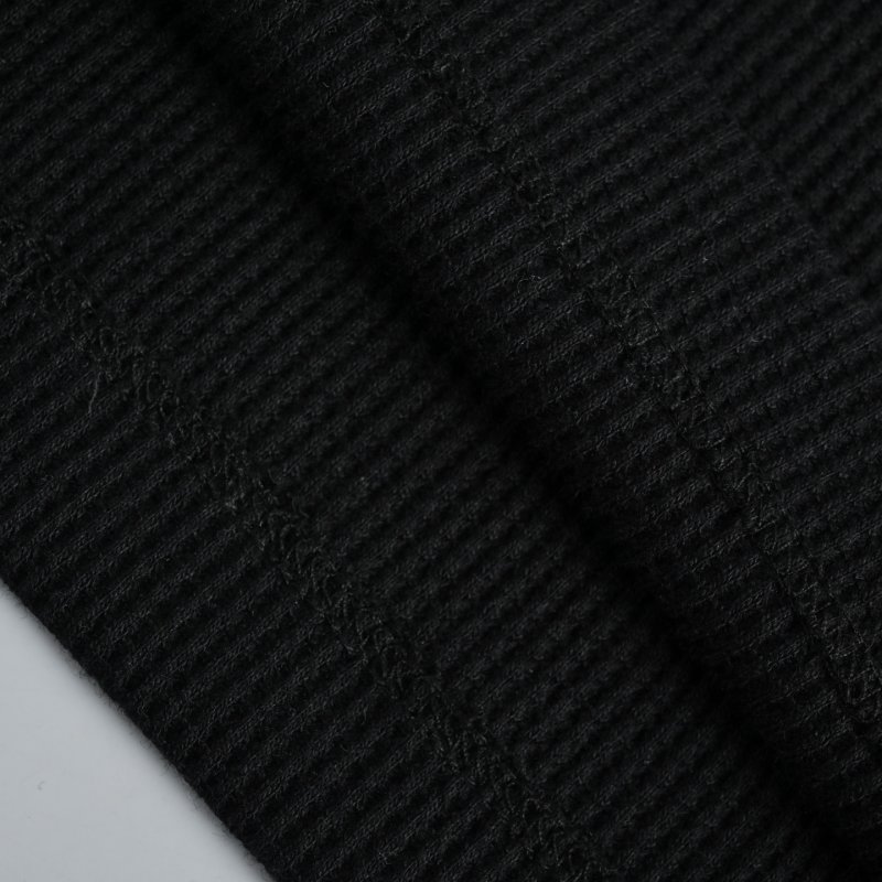 Chrome Hearts Black Cross Long Sleeve Henley T-Shirt view