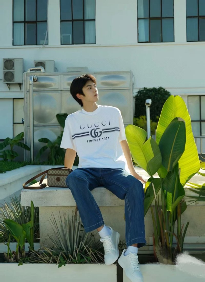 Gucci Firenze 1921 Logo T-Shirt White