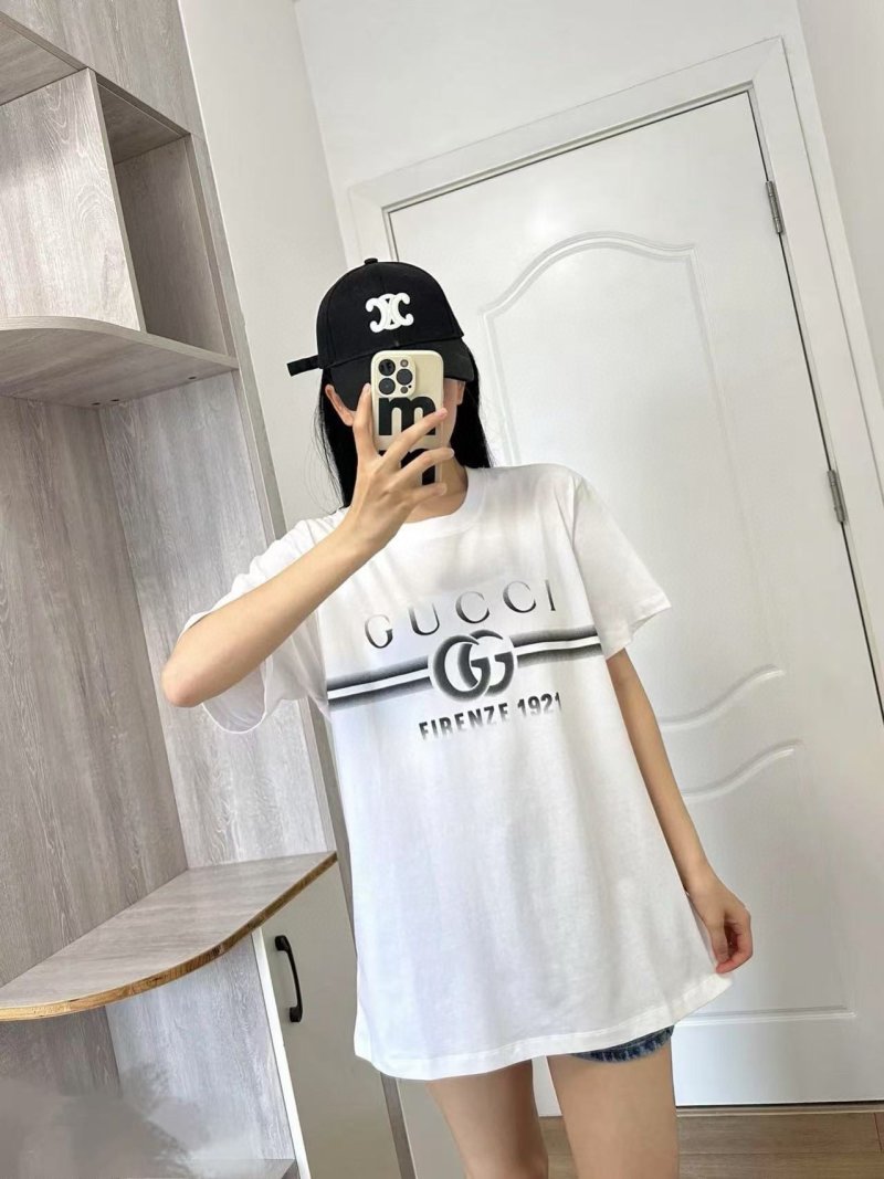 Gucci Firenze 1921 Logo T-Shirt White view