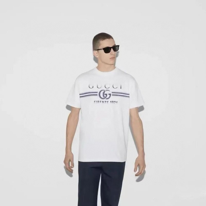 Gucci Firenze 1921 Logo T-Shirt White view