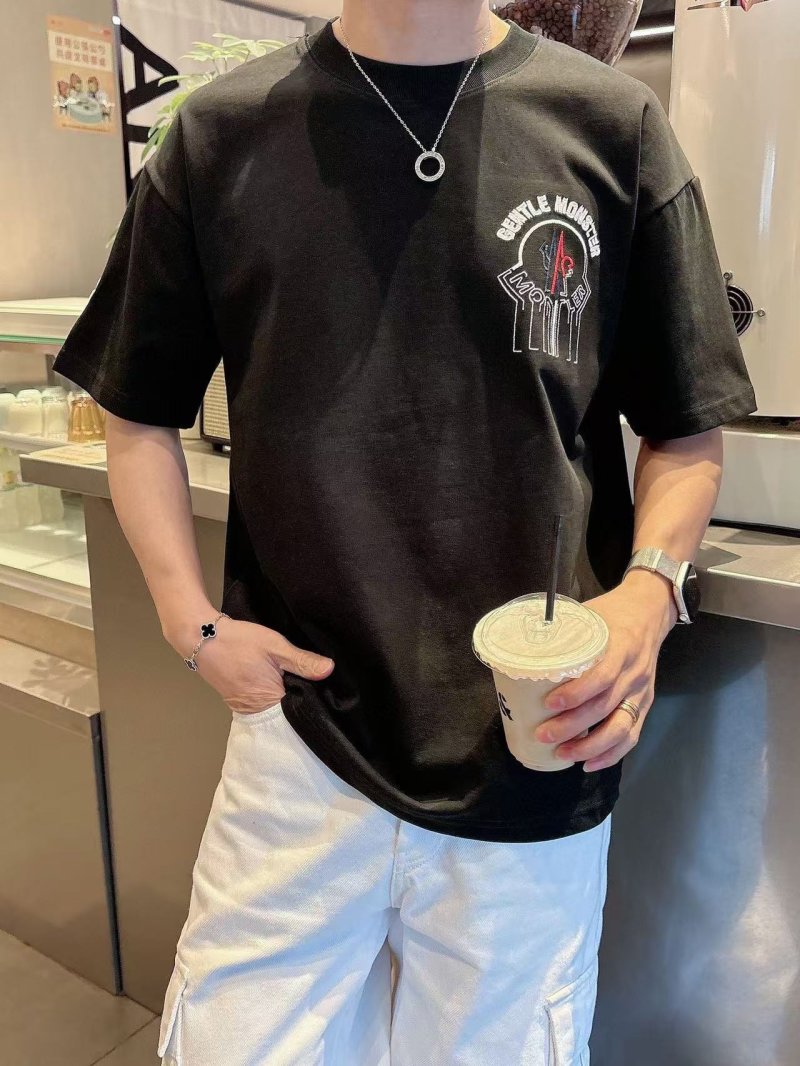 Black Graphic Print Short Sleeve T-Shirt view