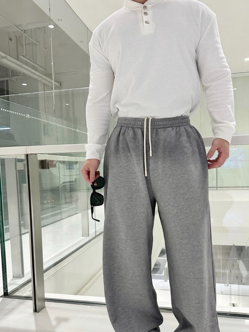 Essentials Grey Fleece Sweatpants view