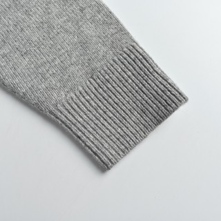Thom Browne 4-Bar Wool Crew Neck Sweater Grey view 12