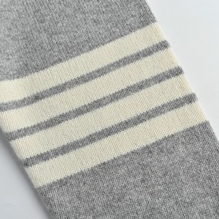 Thom Browne 4-Bar Wool Crew Neck Sweater Grey view 7