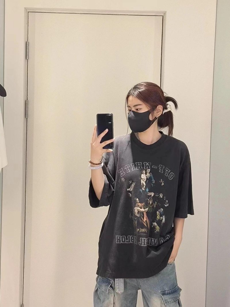 Vintage Graphic Black T-Shirt with Oversized Fit view