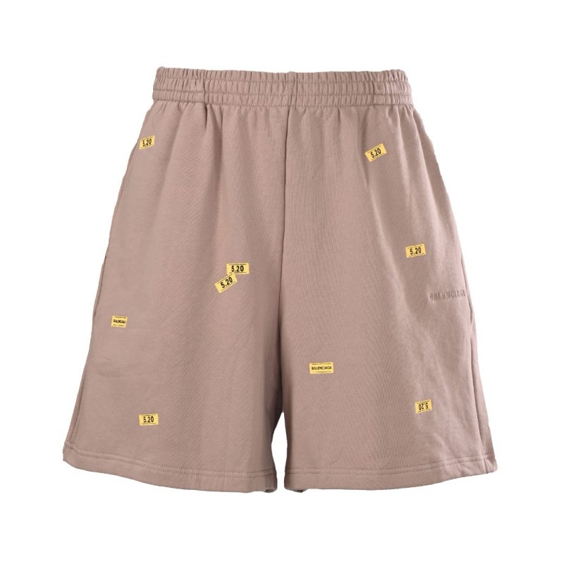 Balenciaga 5.20 Series Shorts - Taupe