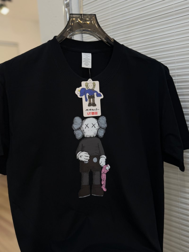 KAWS Character Print White T-Shirt view