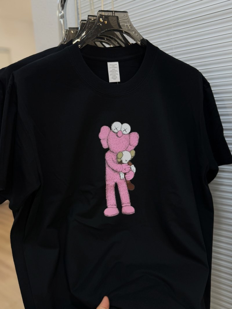 KAWS Character Print White T-Shirt view